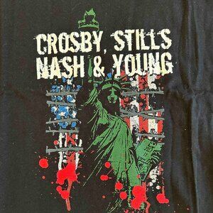 NWOT CSNY Freedom of Speech 2006 Tour Tee -XL